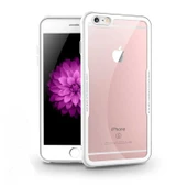 iPhone 6 Kılıf Kenarları Silikon Arka Kısım Temperli Cam Craft Kılıf thumbnail 3