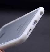 iPhone 6 Kılıf Kenarları Silikon Arka Kısım Temperli Cam Craft Kılıf thumbnail 10