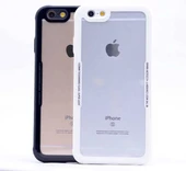 iPhone 6 Kılıf Kenarları Silikon Arka Kısım Temperli Cam Craft Kılıf thumbnail 7