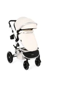 ultra Lüx Capsule Egg Travel Sistem Bebek Arabası Beyaz Silver thumbnail 1