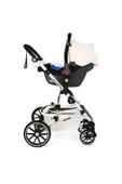 ultra Lüx Capsule Egg Travel Sistem Bebek Arabası Beyaz Silver thumbnail 5