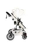 ultra Lüx Capsule Egg Travel Sistem Bebek Arabası Beyaz Silver thumbnail 3
