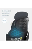 Mica Pro Eco I-size Adac'lı Isofix'li 360 Dönebilir Yatabilir 0-18 Kg Oto Koltuğu Graphite thumbnail 6