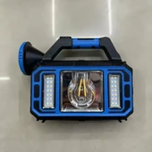Güneş pilli, şarj edilebilir el feneri, PowerBank fonksiyonlu taşınabilir el feneri - 3