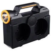 EL FENERİ - UZATILABİLEN HOPARLÖR BLUETOOTH ÖZELLİKLİ SOLAR AYDINLATMA OUTDOOR - 10