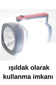 uzun mesafeli ultra güçlü gold kama el feneri ışıldak GK6777 - 1
