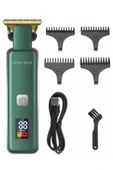 Turbo serisi dijital şarj göstergeli pro saç sakal vucut kıl kesme makinesi - 4