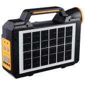 EL FENERİ - UZATILABİLEN HOPARLÖR BLUETOOTH ÖZELLİKLİ SOLAR AYDINLATMA OUTDOOR - 2