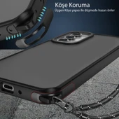 Samsung Galaxy A15 Kılıf Elegant Seri Silikon Kapak - 8