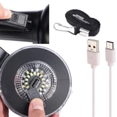 GT Led Taşınabilir Güneş Solar Ledli Fener WT-415 - 4