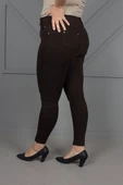 Büyük Beden Toparlayıcı Pantolon Tayt - 10