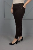 Büyük Beden Toparlayıcı Pantolon Tayt - 6