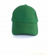 Unisex Koyu Yeşil Spor Arkası Cırtlı Ayarlanabilir Şapka 55-60 Cm - 1