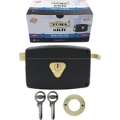 Yuma Ym-600 Kilit Yuma Tirajlı Kilit Oval Karşılıksız Siyah - 3