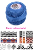 Kaplan Etamin Ve Kanaviçe İpi 8 No Kod/Renk: 820 - thumbnail 2