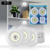 Dempower 3'lü Uzaktan Kumandalı Spot Lamba thumbnail 2