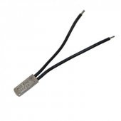 Termostat 130° Kapalı Kontak Metal Kablolu - 1