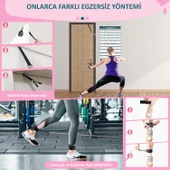 Valkyrie Full Vücut Pilates Bar Seti Egzersiz Çubuğu Ayarlanabilir Evde Onlarcak Farklı Spor Jimnastik Olanağı Kapı Askılı Çantalı - 4