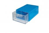 Es-105 Plastik Şeffaf Çekmeceli Kutu 140 x 100 x 50 mm ( Hipaş 202 ) - 1