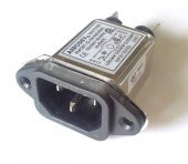 Şebeke Filtresi 220V/10A PNF201-G-10A - 1