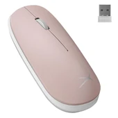 Altec Lansing Pembe 2.4GHz USB 1600DPI Alkalin Pilli Kablosuz Mouse thumbnail 1