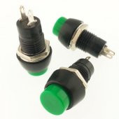 BUTON  R18 mini Yuvarlak YEŞİL  (PBS20B) IC-191 - 1