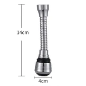 Hortumlu Esnek Su Tasarruflu 2 Modlu Musluk Başlığı thumbnail 4