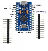 Arduino Pro Micro Klon 5V 16MHz - 1