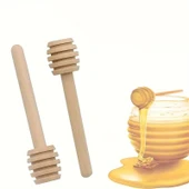Ahşap Bal ve Reçel Kaşığı 5'li Paket - 1