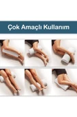 Bacak Arası Diz Altı Alt Sırt Yastığı Visco Yarım Ay Yastık Bacak Dinlendirme Bel Ağrısı Yastığı - 5