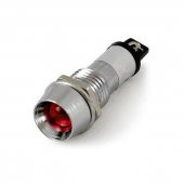 SİNYAL  LAMBASI METAL 24 V Ledli 10mm KIRMIZI IC-226 (MBS-45874) - 1