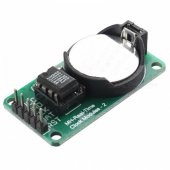DS1302 Gerçek Zamanlı Saat Devresi Modülü - RTC Modülü - 1