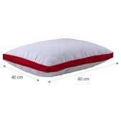 Niron Micro Fiber Yastık Yüksek Dolgulu Silikon Elyaf Yastık 60x40 cm - 3