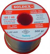 Soldex Lehim Teli 500gr 1mm 60/40 - 1