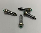 SİNYAL  LAMBASI METAL 220 V NEON Dışa Konik YEŞİL - 1