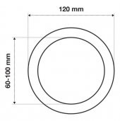 LED Armatür Downlight X-PLUS 18W BEYAZ PANELLIGHT 60-100 MM AYARLANABİLİR WONDEKS - 2