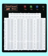 4 LÜ Büyük Boy Breadboard 3220 Delik Beyaz Born Klemensli ( 2,54 Header Uyumlu ) - 1