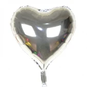 Gümüş Rengi Uçan Folyo Balon 80 Cm. - 1