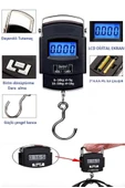 Elektronik Dijital El Kantarı 50 Kg Terazi Tartı 10 Gr Hassasiyet thumbnail 1