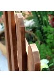 100x40 cm Bahçe Çiti Çim Çiçek Bahçesi Ahşap çiti Peyzaj yolu Çiti Ahşap Bahçe Çiti - 2