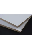(18 MM) Beyaz Laminat Kaplı MDF Tabaka Ahşap Plaka Ahşap Panel - 1