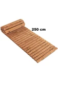 250x50 cm Ahşap yürüyüş yolu Veranda yolu Yürüme Yolu Bahçe Yolu - 3
