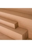 (75 cm) Kayın Çıta Tahta Taslak Ahşap Blok Silimiş Planyalı Kereste - 3