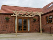 Veranda Ahşap Pergole Veranda 300x300 cm Kamelya p6 - 2