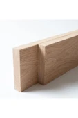 (50 cm) Meşe Çıta Tahta Taslak Ahşap Blok Silimiş Planyalı Kereste - 3