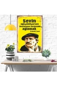 DURUSOY Ahşap Retro Mdf Poster , Komik Sözler , Duvar Yazıları , Manzara ,  Tarih , Edebiyat - Tbl0420 thumbnail 4