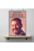 DURUSOY Ahşap Retro Mdf Poster , Komik Sözler , Duvar Yazıları , Manzara ,  Tarih , Edebiyat - Tbl0452 thumbnail 3