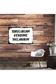 DURUSOY Ahşap Retro Mdf Poster , Komik Sözler , Duvar Yazıları , Manzara ,  Tarih , Edebiyat - Tbl0550 - 1