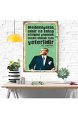 DURUSOY Ahşap Retro Mdf Poster , Komik Sözler , Duvar Yazıları , Manzara ,  Tarih , Edebiyat - Tbl0425 thumbnail 4