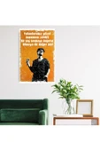 DURUSOY Ahşap Retro Mdf Poster , Komik Sözler , Duvar Yazıları , Manzara ,  Tarih , Edebiyat - Tbl0410 thumbnail 2